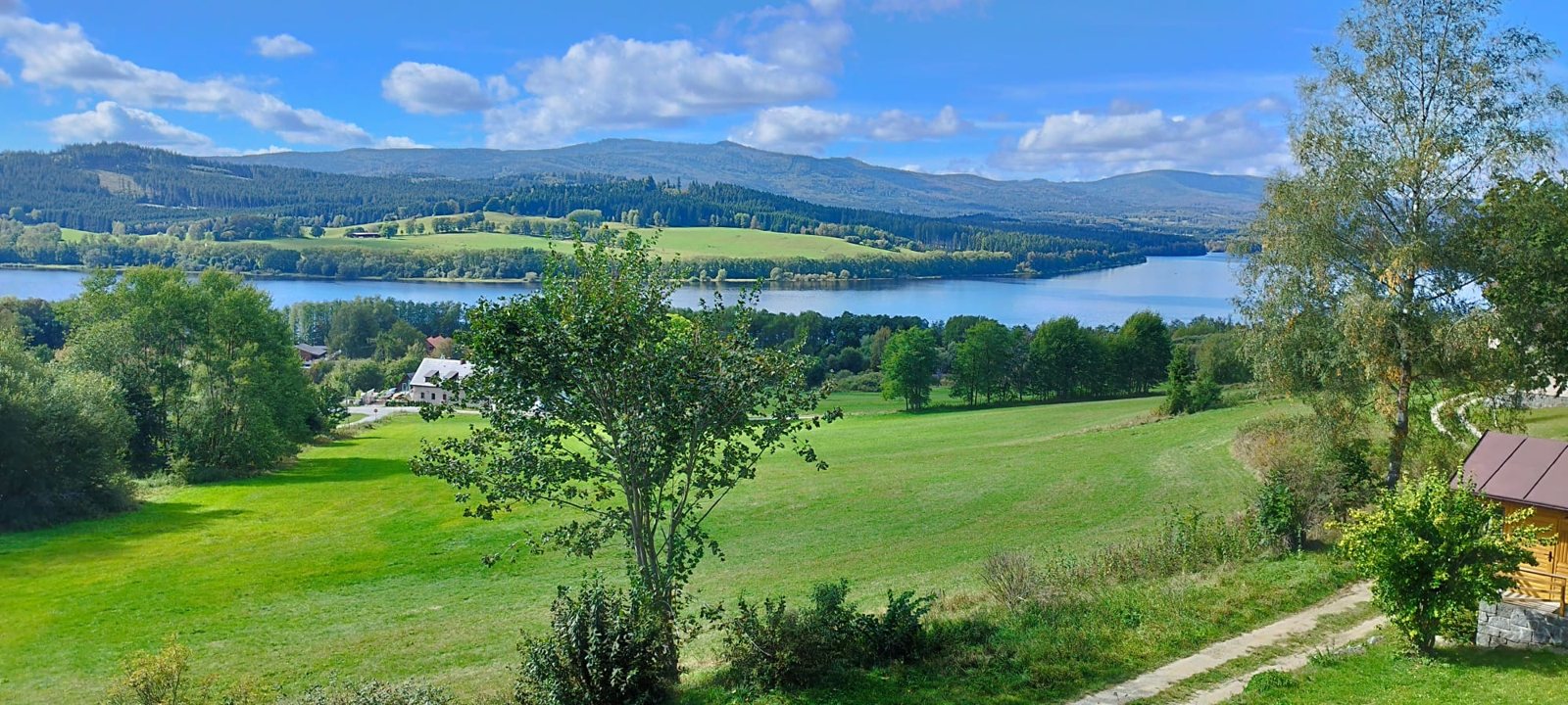 Výhled na Lipno